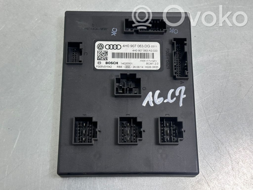 Audi A6 S6 C7 4G Module confort 