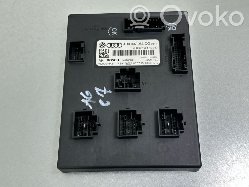 Audi A6 S6 C7 4G Module confort 