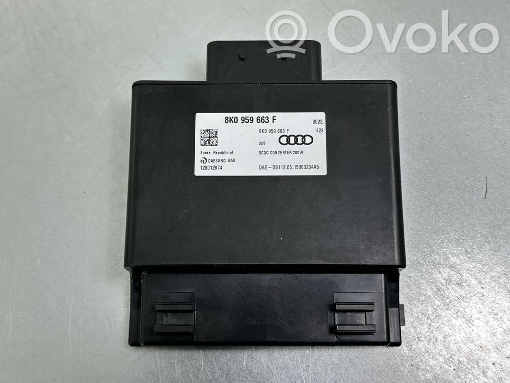 Audi A6 S6 C7 4G Przetwornica napięcia / Moduł przetwornicy 