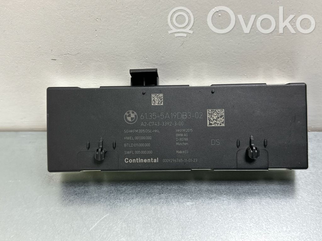 BMW 3 G20 G21 Tailgate/trunk control unit/module 