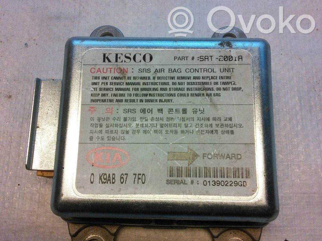 Airbag control unit/module   0K9AB677F0