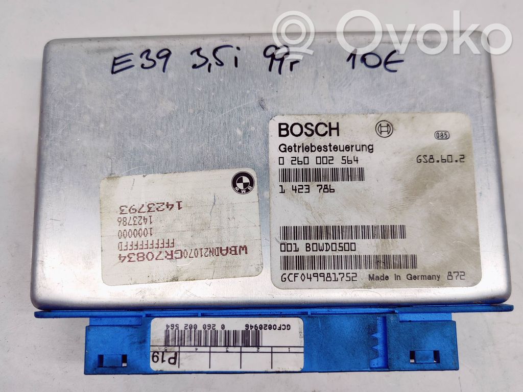 BMW 5 E39 Pārnesumkārbas vadības bloks 