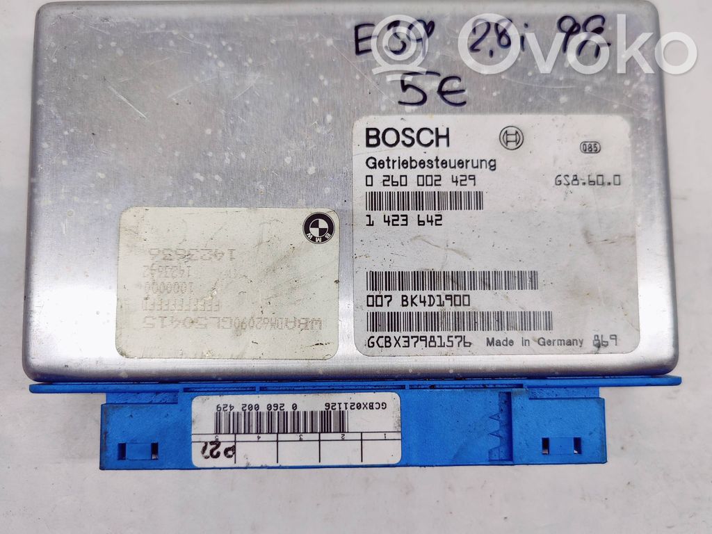 BMW 5 E39 Unitate/modul de control cutie de viteze 