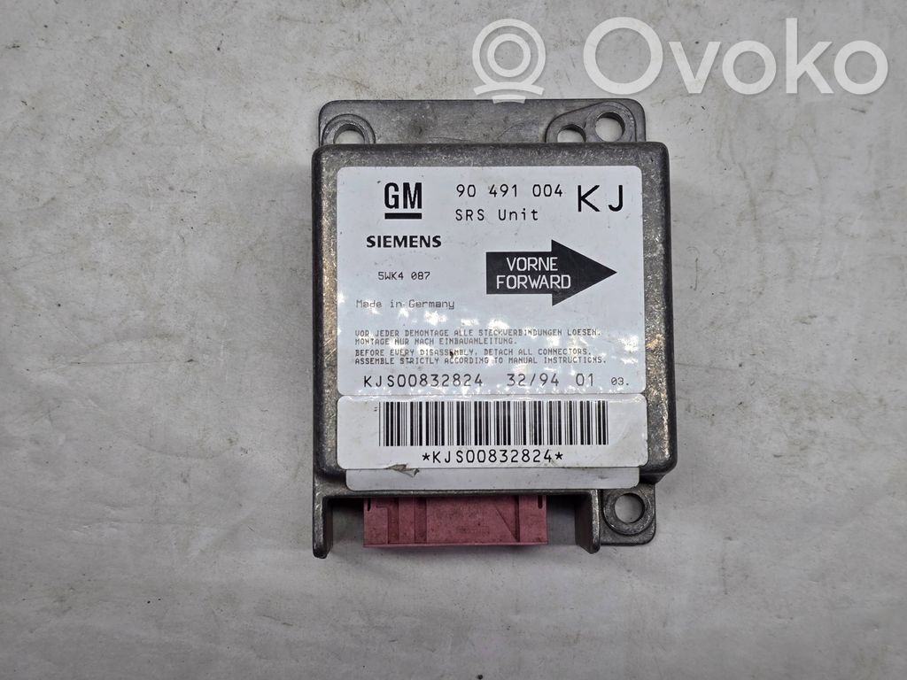 Opel Omega B1 Airbag control unit/module 