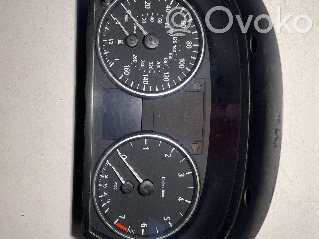BMW 3 E90 E91 Spidometras (prietaisų skydelis) 