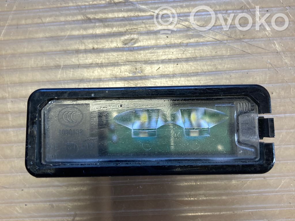 Seat Leon (5F) Éclairage de plaque d'immatriculation 