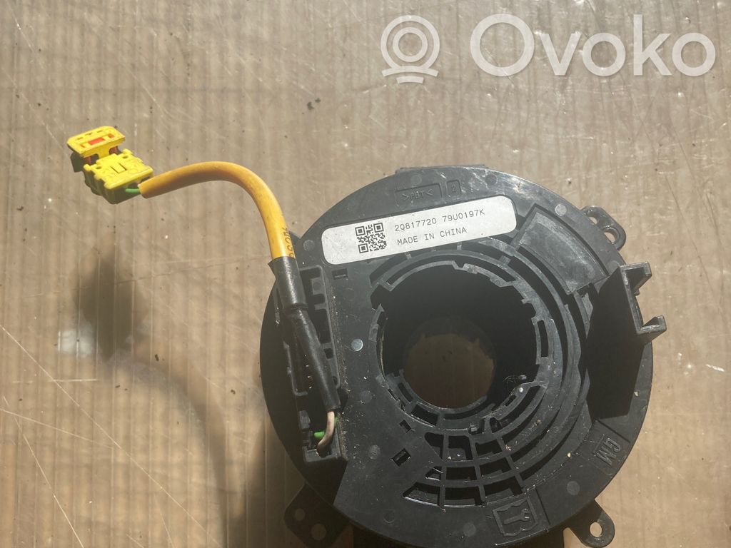 Opel Meriva B Airbag slip ring squib (SRS ring) 