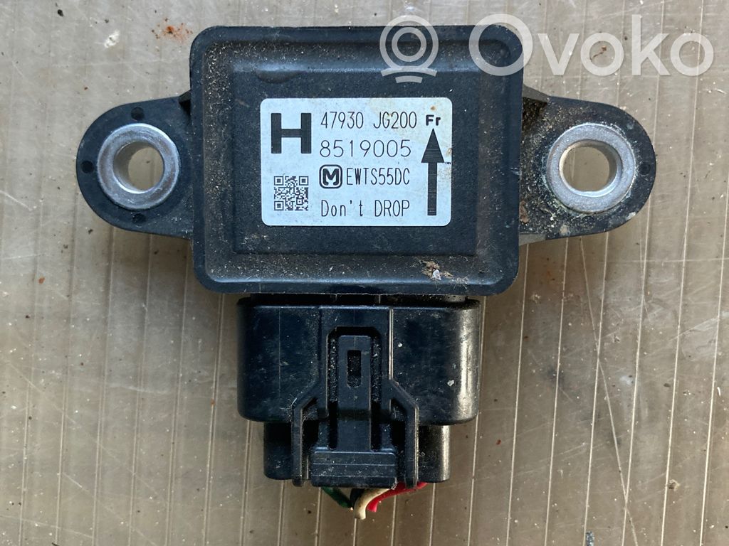 Renault Koleos I ESP acceleration yaw rate sensor 