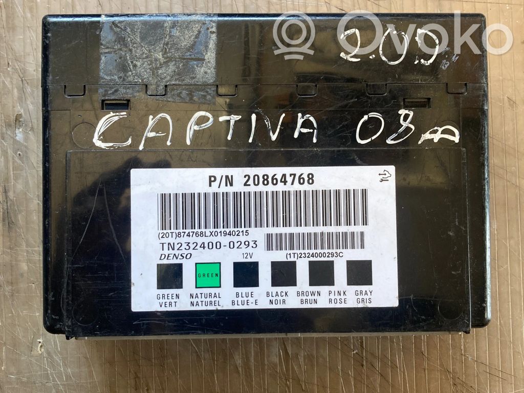 Chevrolet Captiva Module confort 