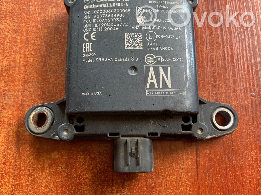 Subaru Outback (BT) Blind spot module 