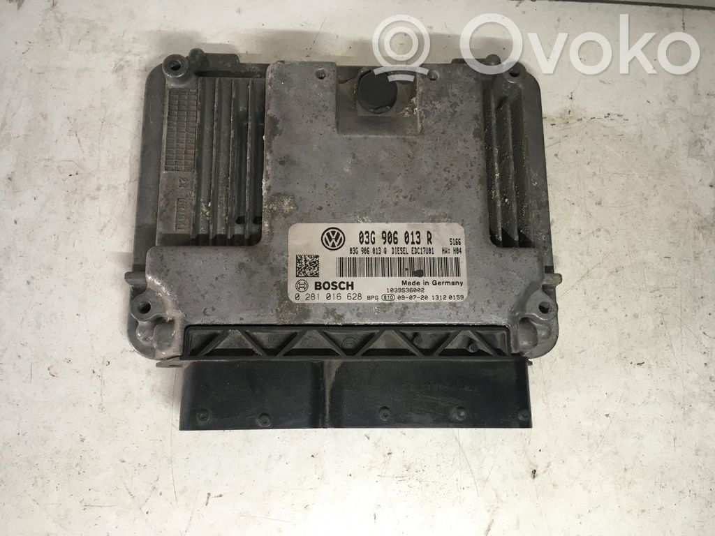 Skoda Fabia Mk2 (5J) Sterownik / Moduł ECU 
