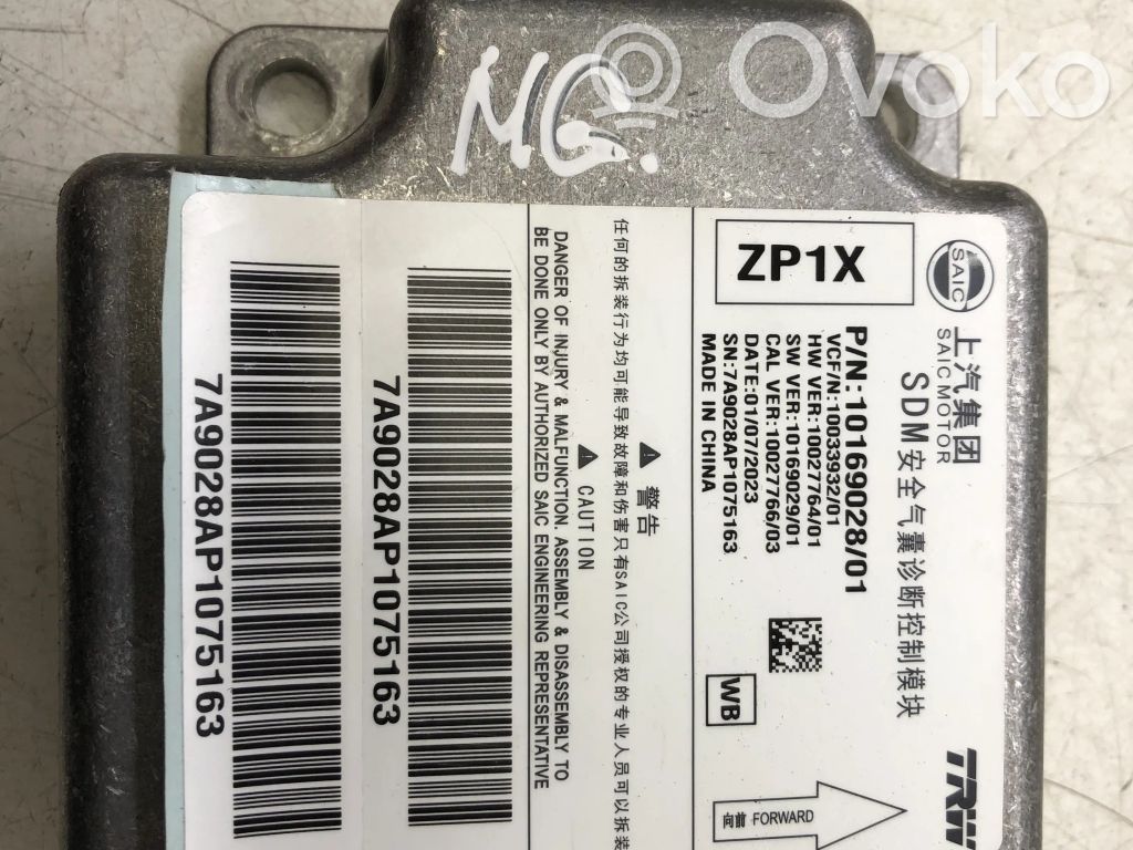 MG MG3 II Airbag control unit/module 