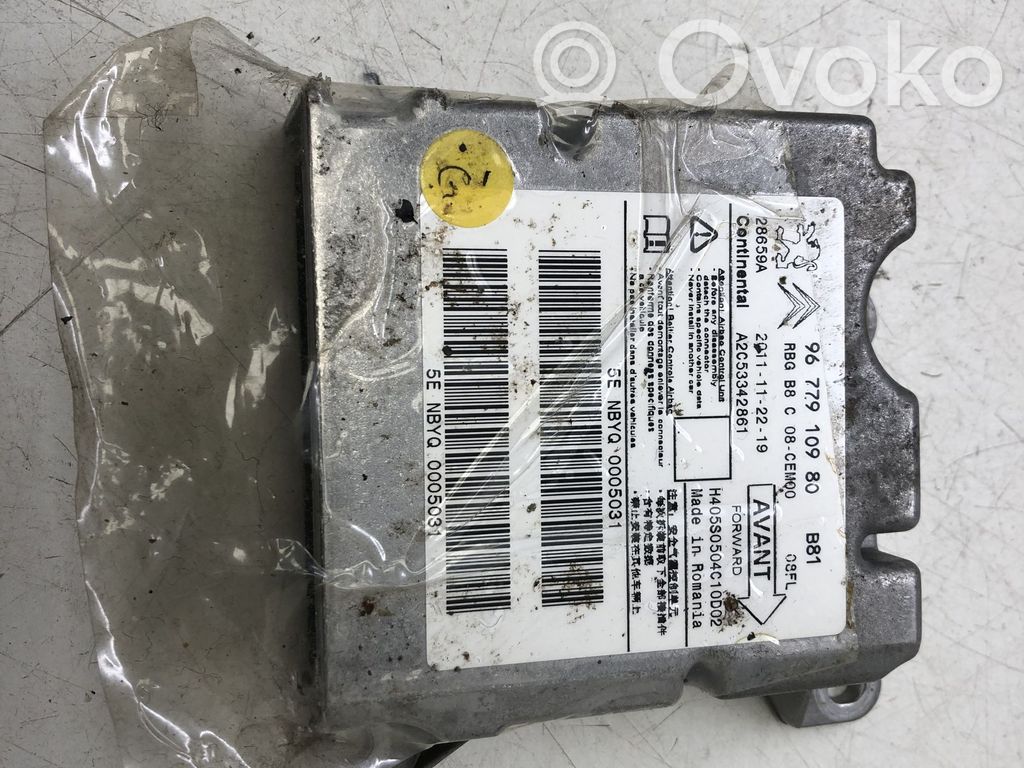 Citroen DS5 Airbag control unit/module 