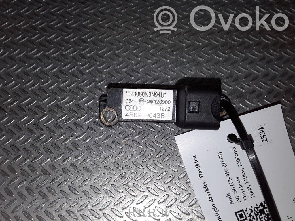 Airbagsensor Crashsensor Drucksensor   4B0959643B