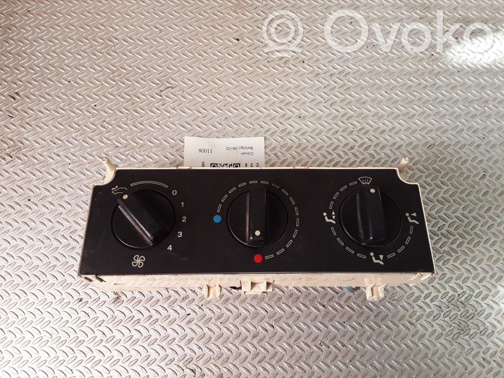 Citroen Berlingo Climate control unit 