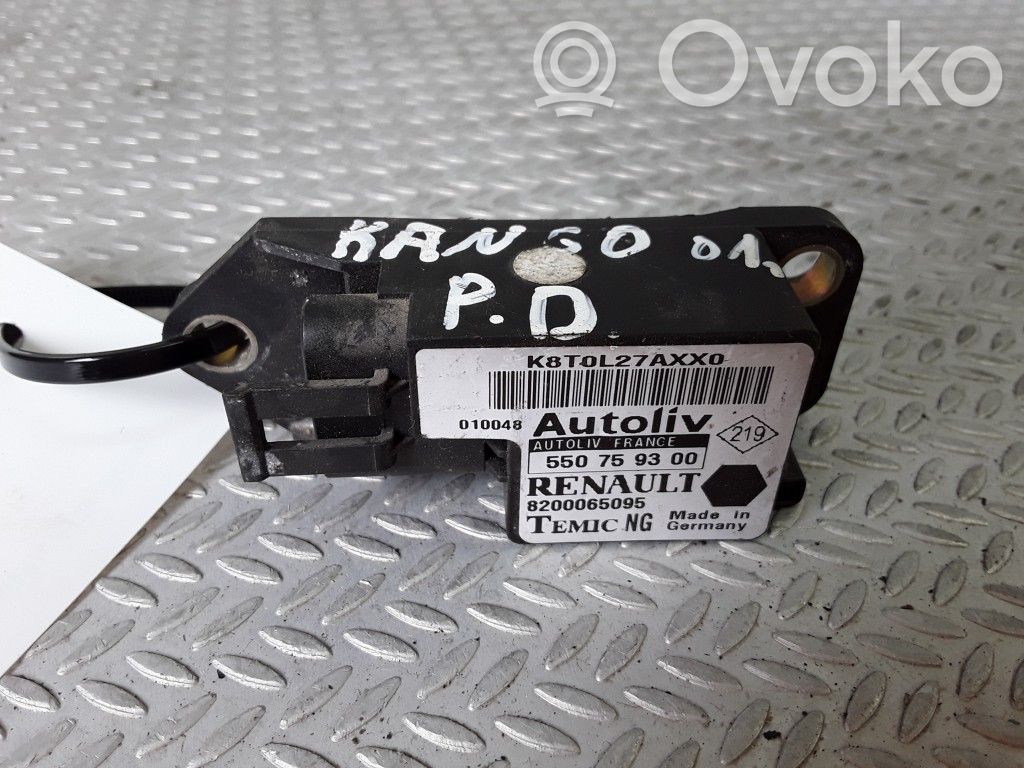 Renault Kangoo I Airbagsensor Crashsensor Drucksensor 