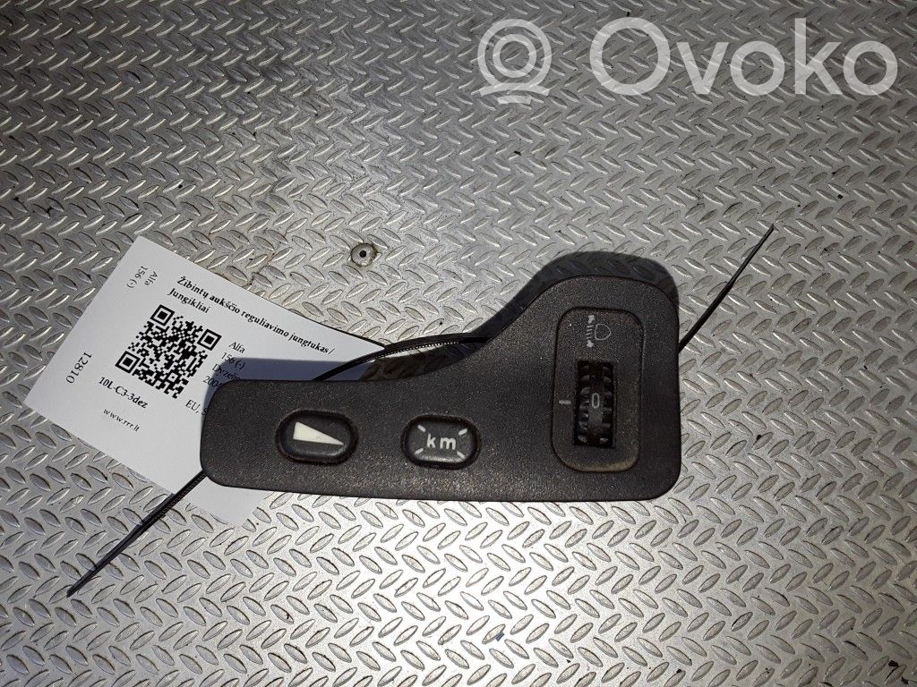 Alfa Romeo 156 Interruptor de control de altura del faro delantero 