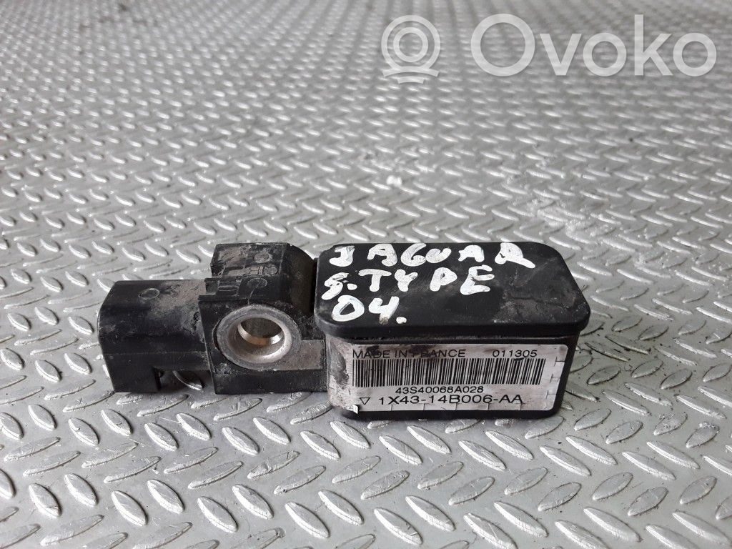 Jaguar S-Type Airbagsensor Crashsensor Drucksensor 
