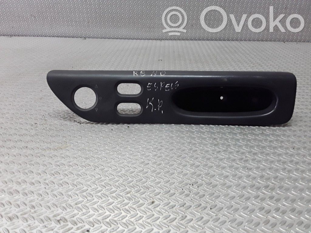 Renault Espace III Front door window switch trim 
