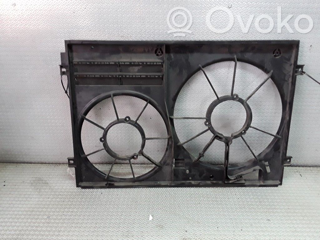 Volkswagen Touran I Aro de refuerzo del ventilador del radiador 