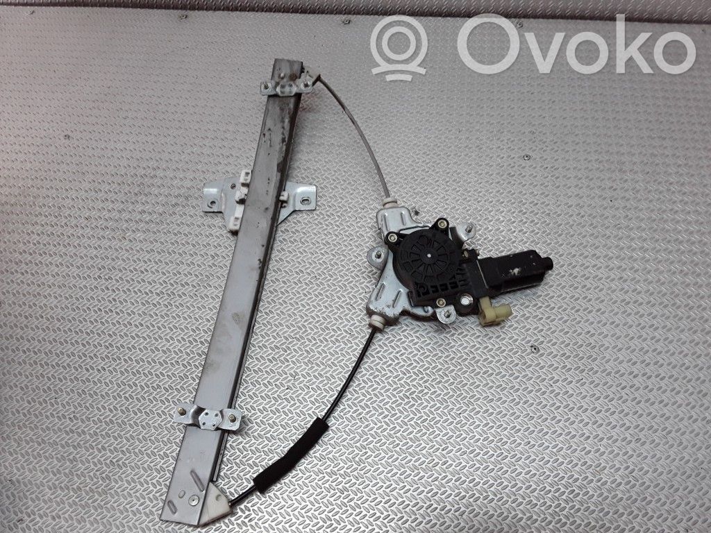 Front door window regulator with motor