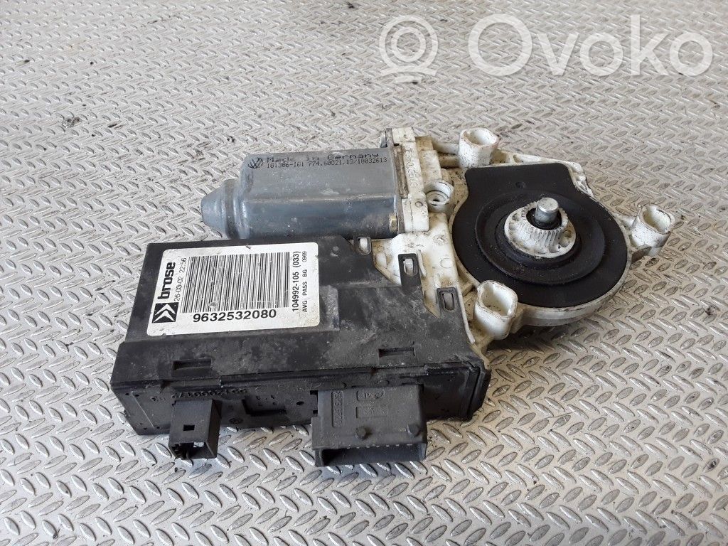 Citroen C5 Motor del regulador de la ventanilla de la puerta delantera 