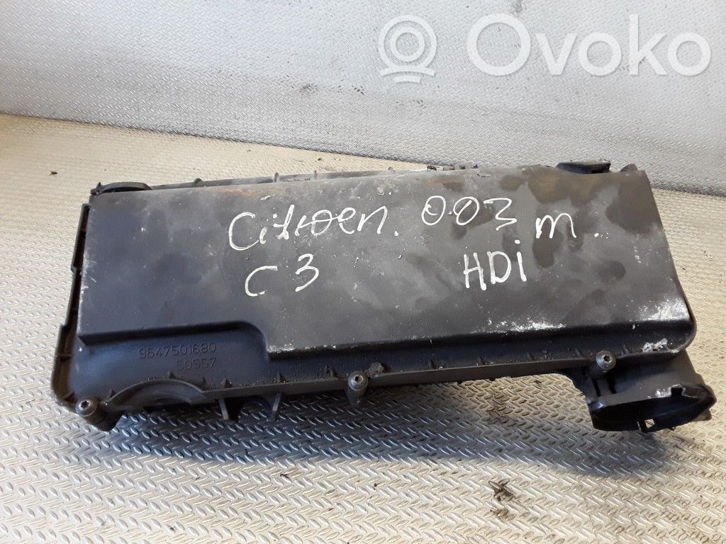 Citroen C3 Air filter box 