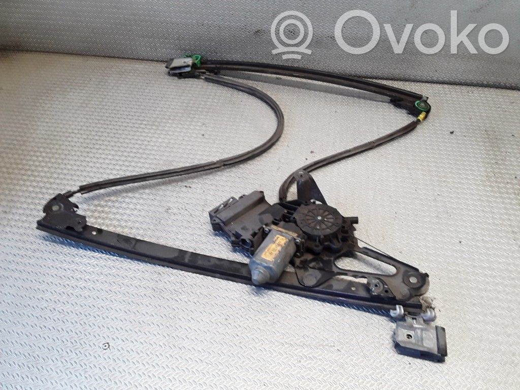 Front door window regulator with motor   7M0837401