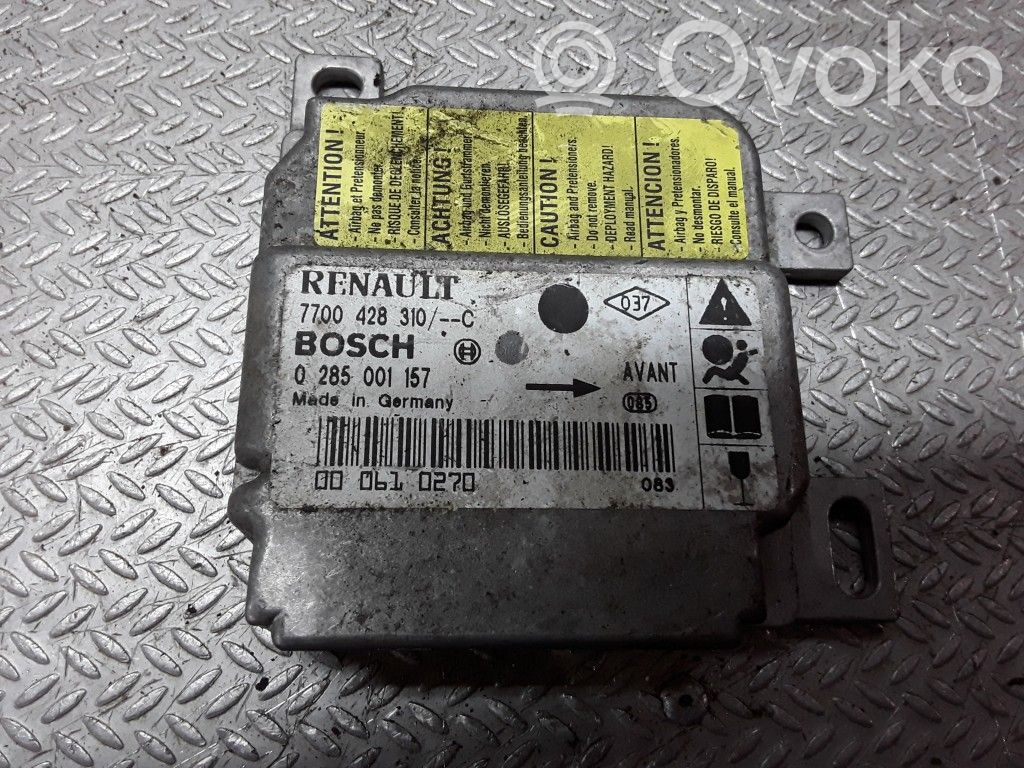 Renault Clio II Airbag control unit/module 