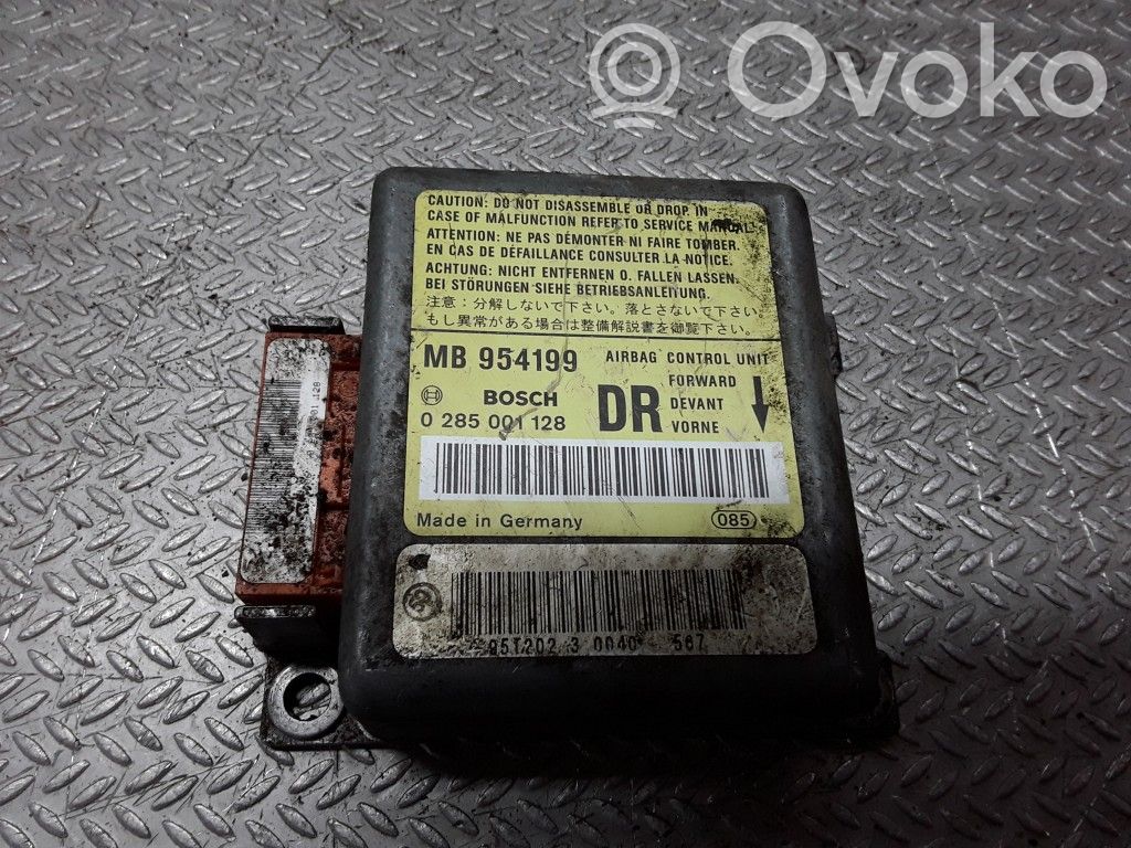 Airbag control unit/module   MB954199,0285001128