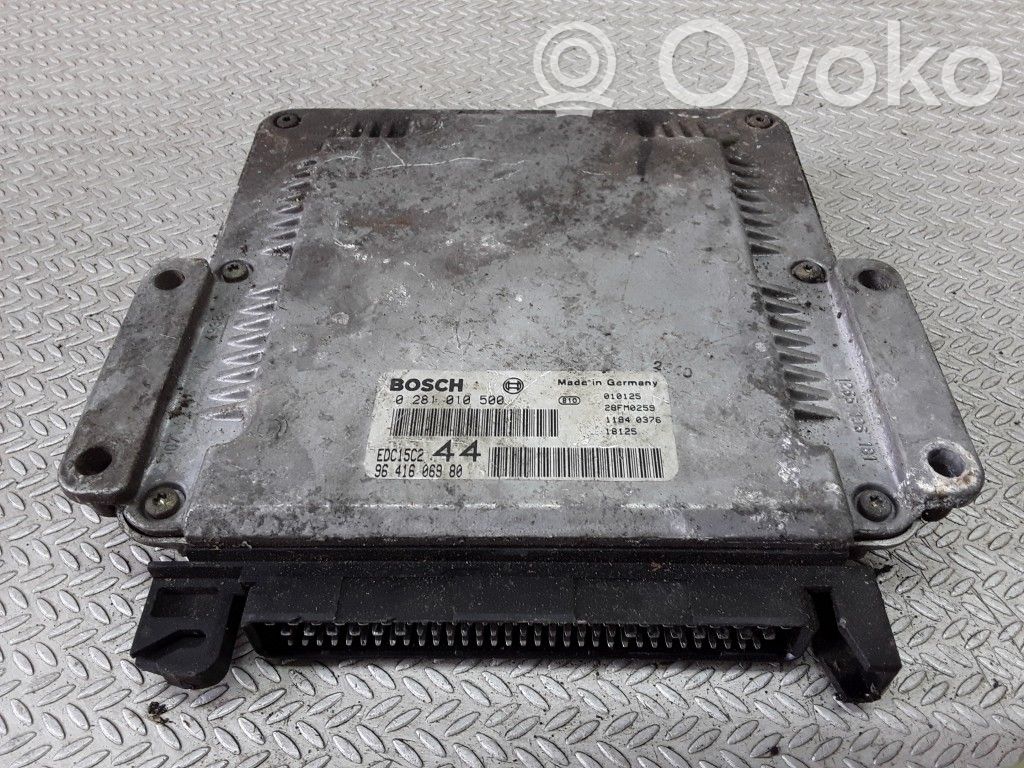 Peugeot 206 Engine control unit/module 
