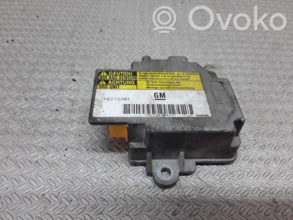 Airbag control unit/module   16210361