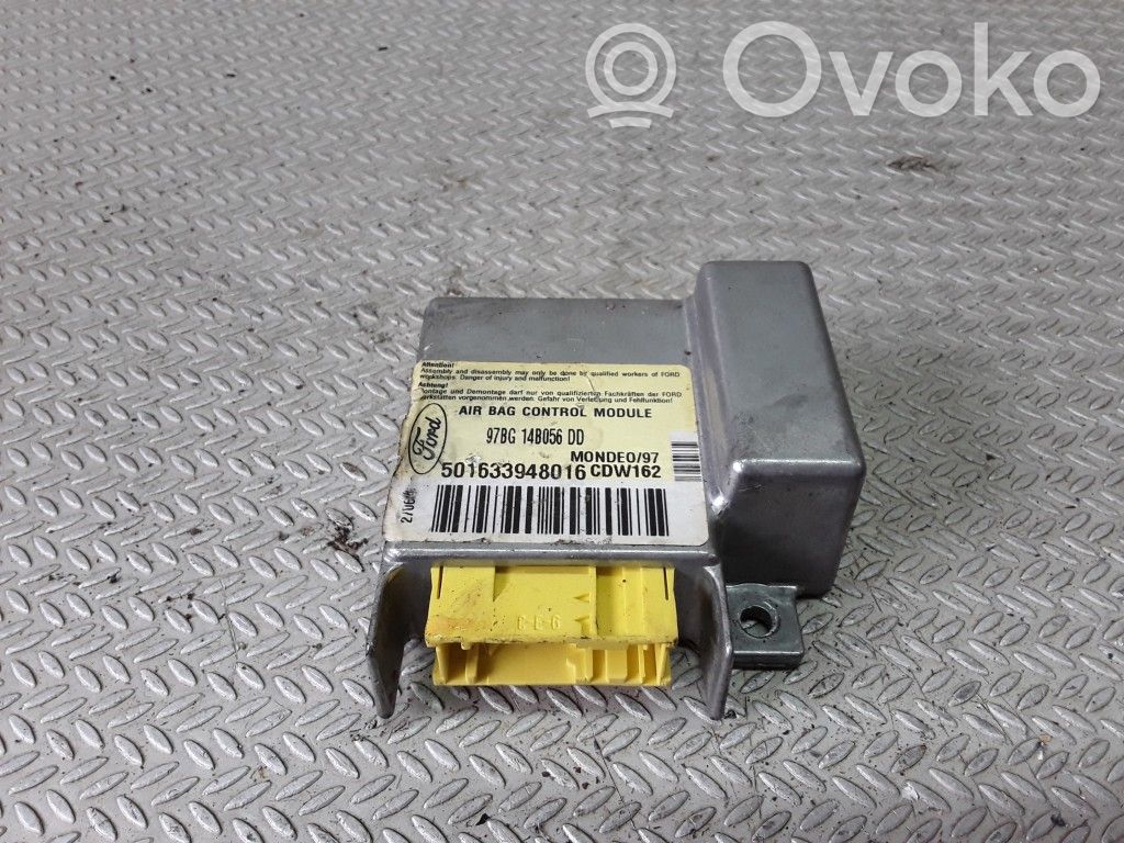 Ford Mondeo MK II Sterownik / Moduł Airbag 