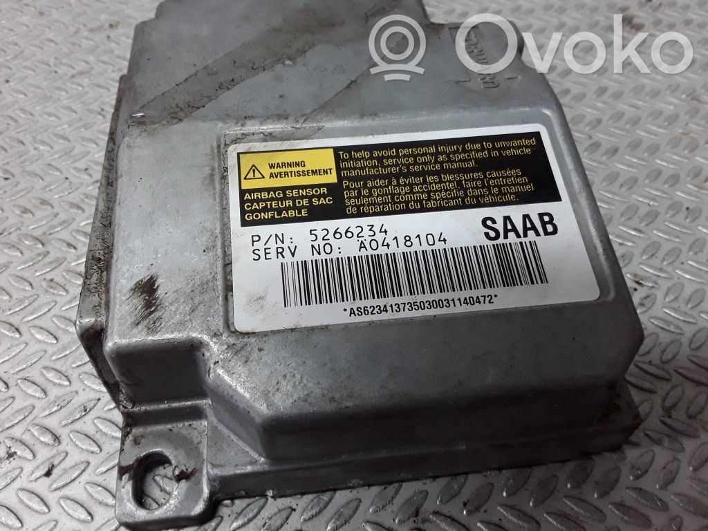 Saab 9-5 Airbag control unit/module 
