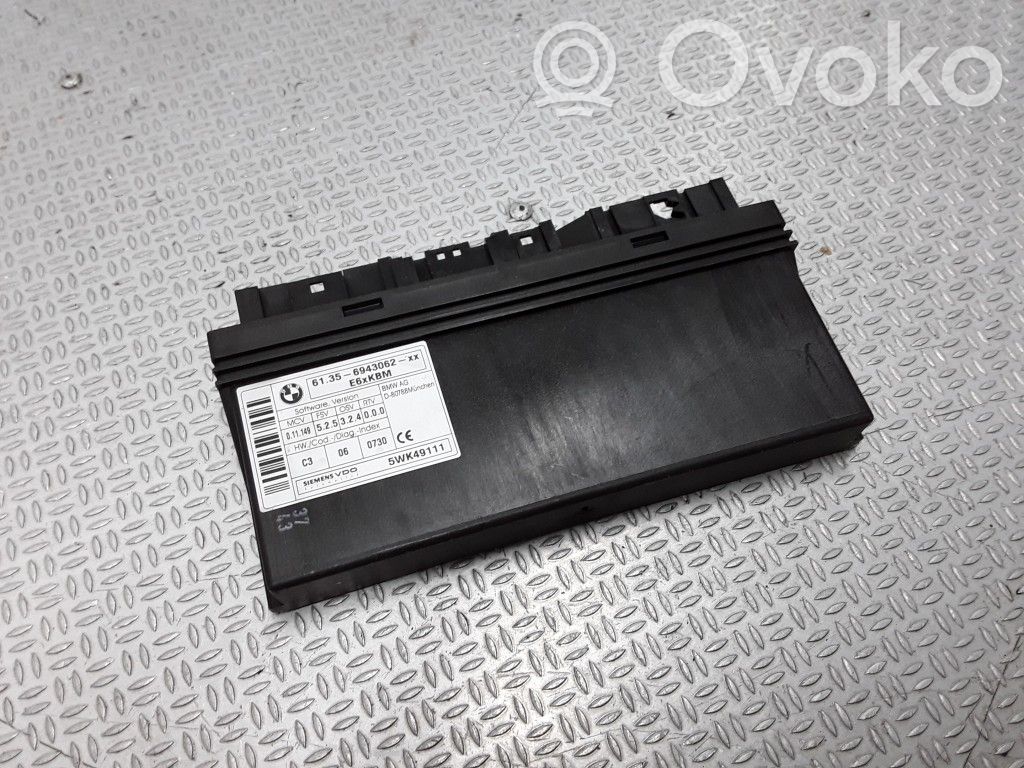 BMW 5 E60 E61 Komforto modulis 
