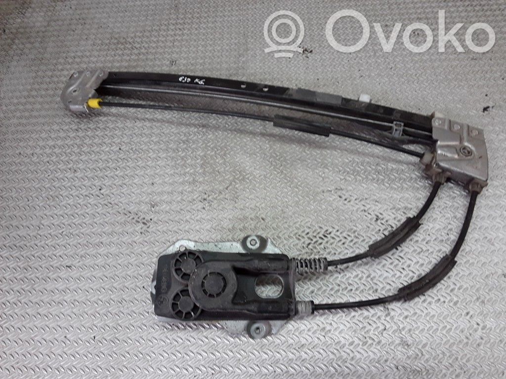 BMW 5 E39 Regulador manual de la ventanilla trasera 