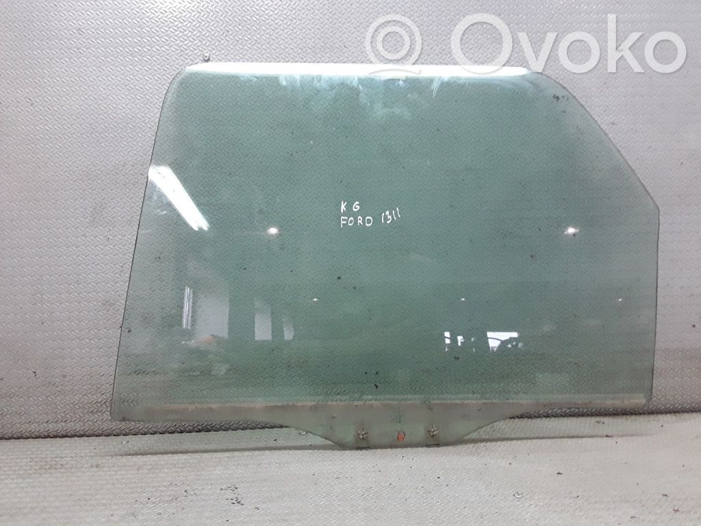 Rear door window glass