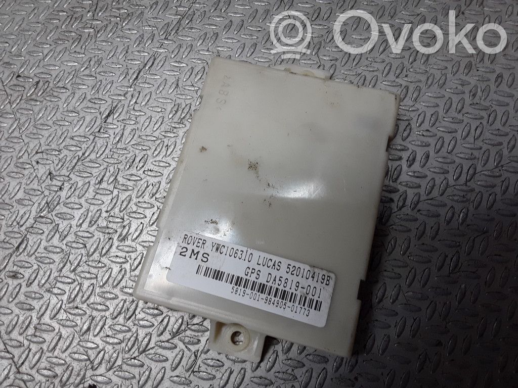Land Rover Freelander Other control units/modules 