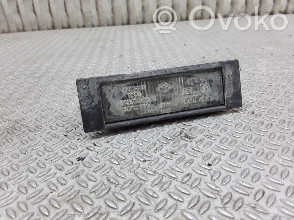 Éclairage de plaque d'immatriculation   7700436896