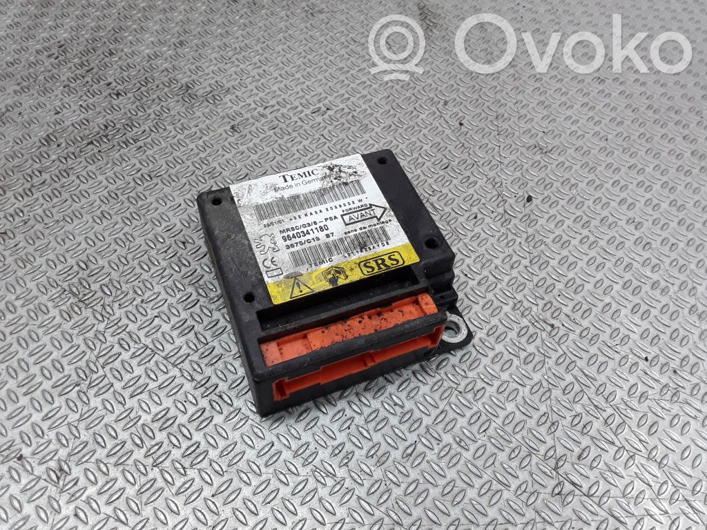 Peugeot 607 Unitate/modul de comandă airbaguri 