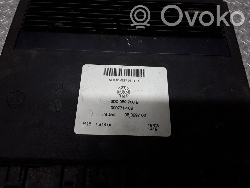 Module confort   3D0959760B