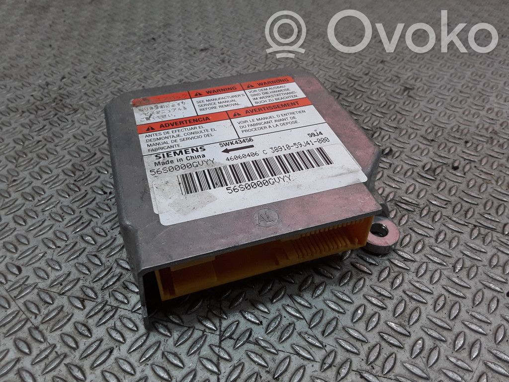 Unidad de control/módulo del Airbag   3891059J41