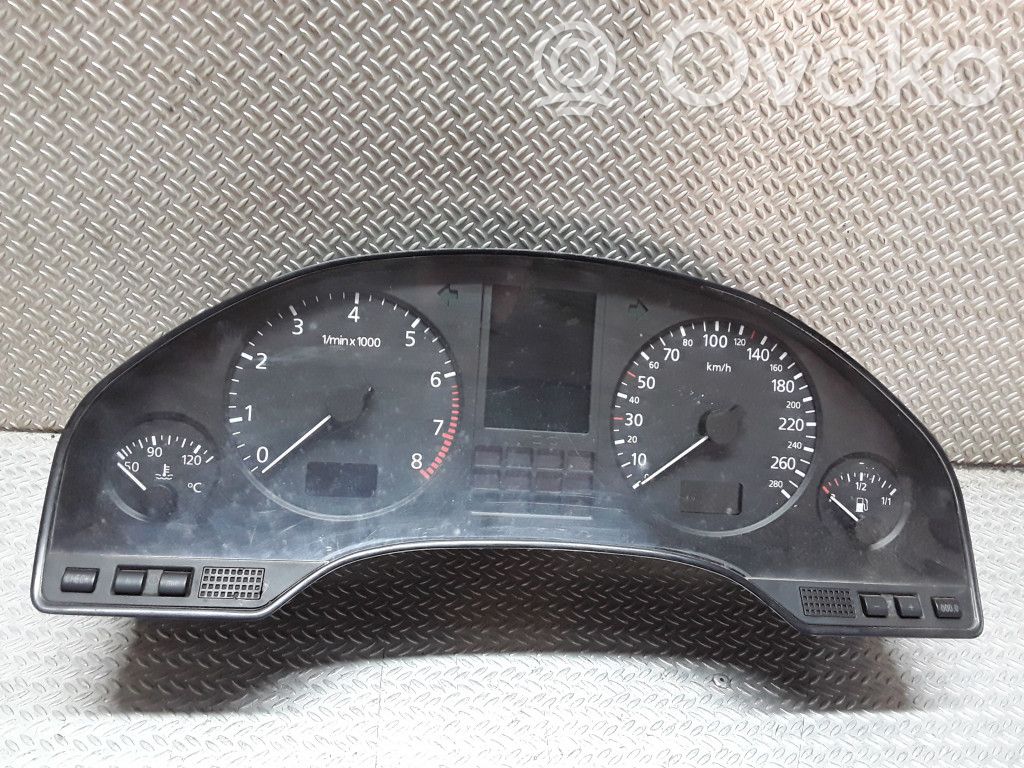Audi A8 S8 D2 4D Speedometer (instrument cluster) 