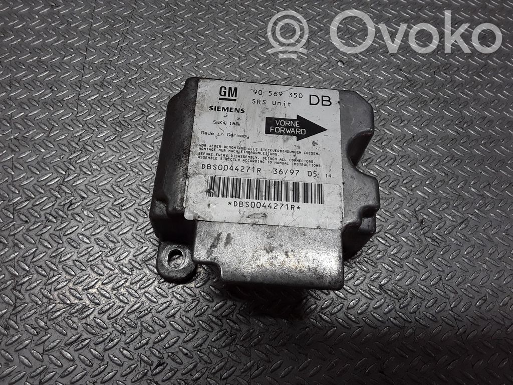 Sterownik / Moduł Airbag   90569350,5WK4188
