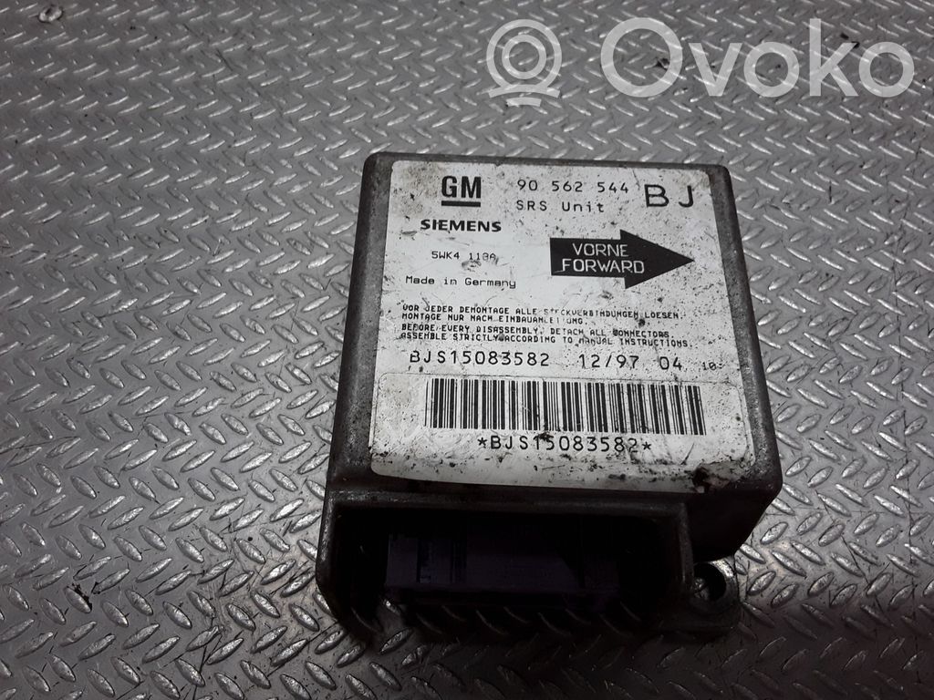 Airbag control unit/module   90562544,5WK4113A