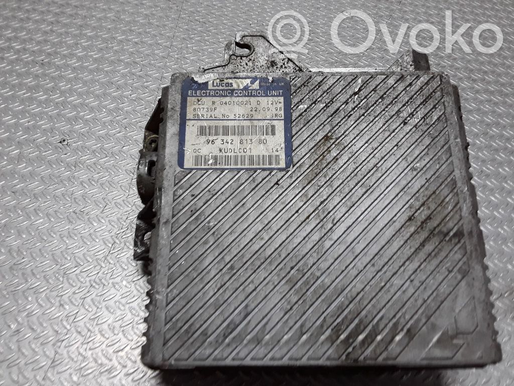 Peugeot 806 Engine control unit/module 