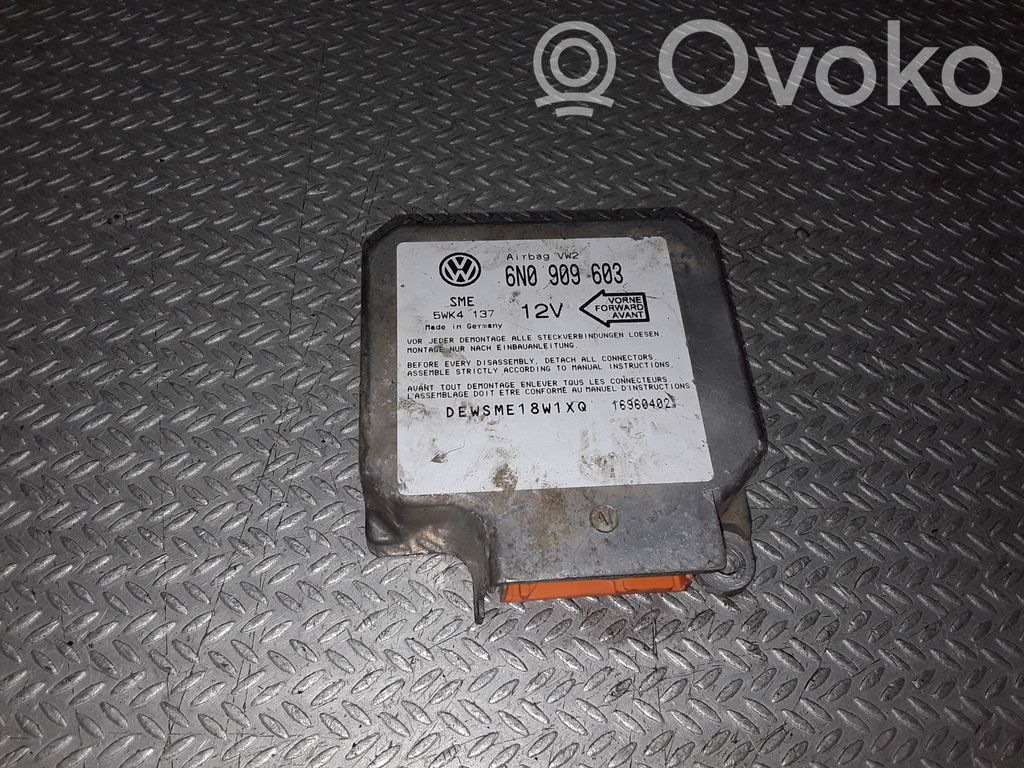Sterownik / Moduł Airbag   6N0909603,5WK4137