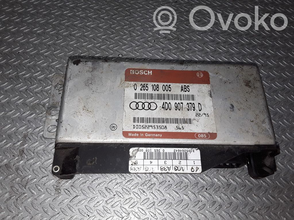 Bloc ABS   0265108005,4D0907379D