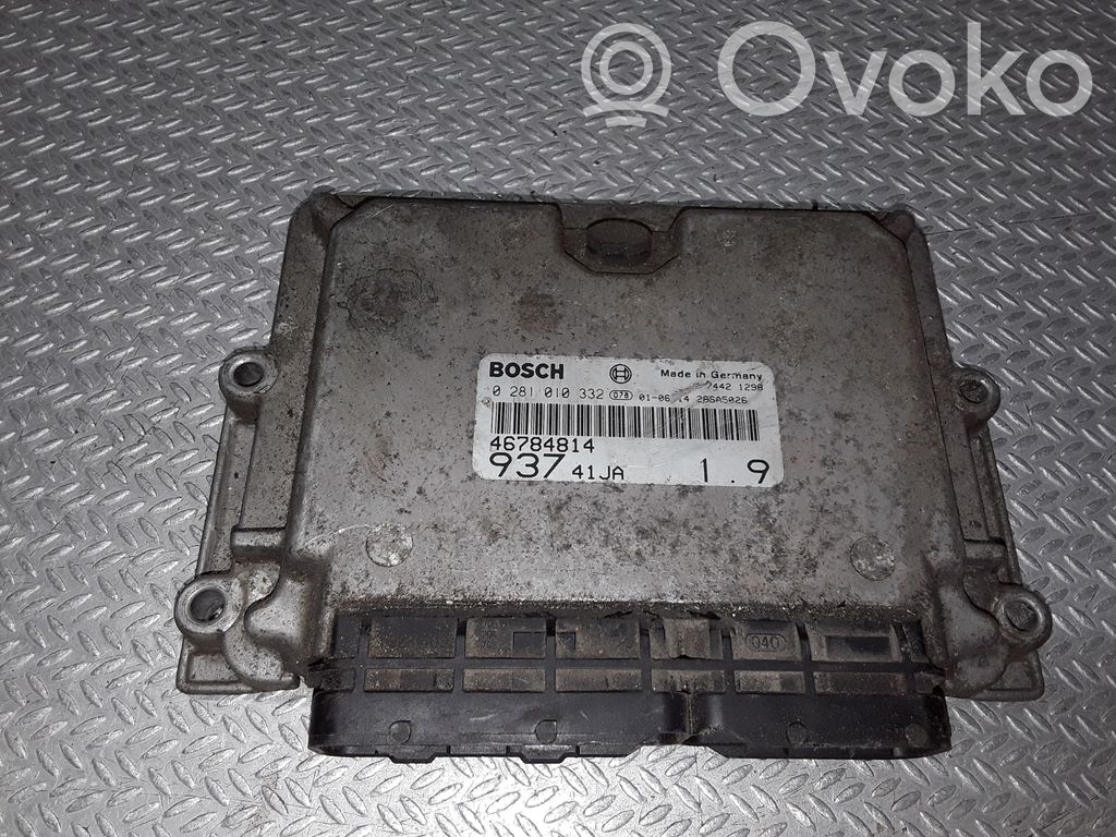 Moottorin ohjainlaite/moduuli   28SA5026,0281010332