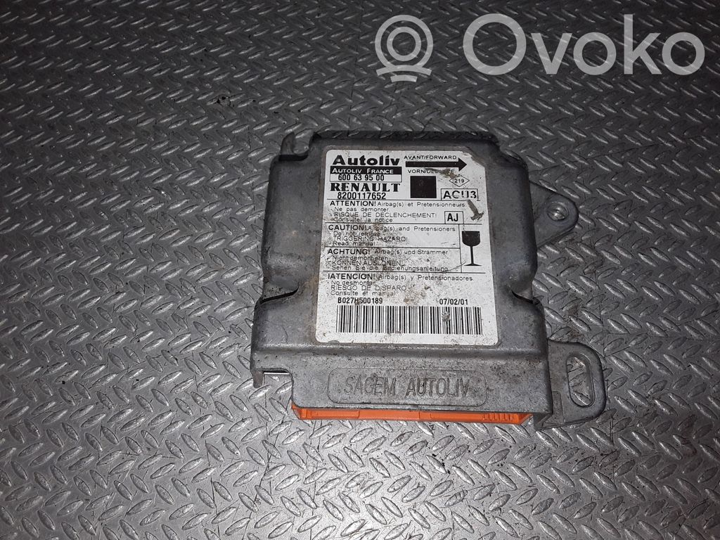Renault Scenic I Airbag control unit/module 